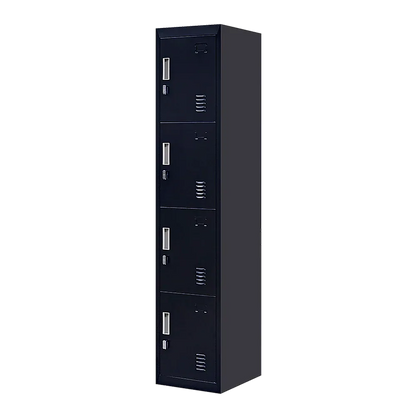 4-Door Vertical Locker for Office Gym Shed School Home Storage - Mekamart Australia