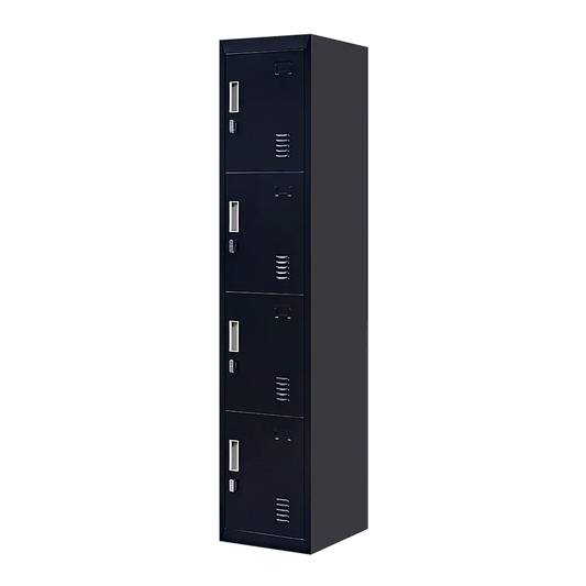 4-Door Vertical Locker for Office Gym Shed School Home Storage - Mekamart Australia
