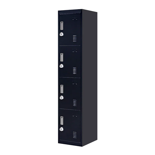 4-Door Vertical Locker for Office Gym Shed School Home Storage - Mekamart Australia