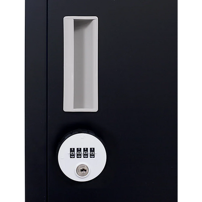 4-Door Vertical Locker for Office Gym Shed School Home Storage - Mekamart Australia