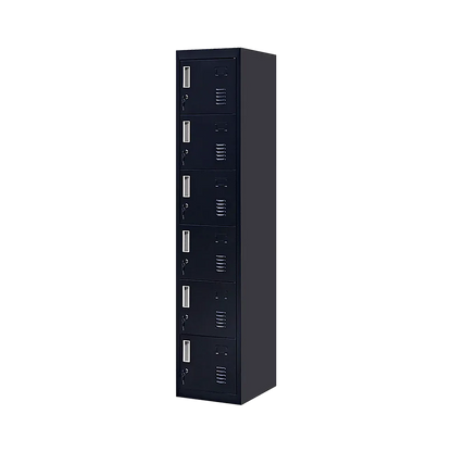 6-Door Locker for Office Gym Shed School Home Storage - Mekamart Australia