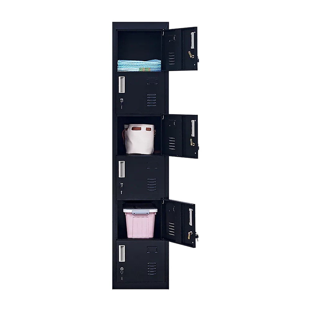 6-Door Locker for Office Gym Shed School Home Storage - Mekamart Australia