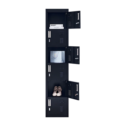 6-Door Locker for Office Gym Shed School Home Storage - Mekamart Australia