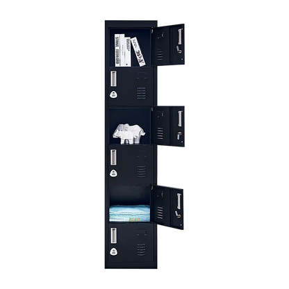 6-Door Locker for Office Gym Shed School Home Storage - Mekamart Australia