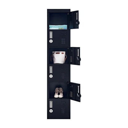 6-Door Locker for Office Gym Shed School Home Storage - Mekamart Australia