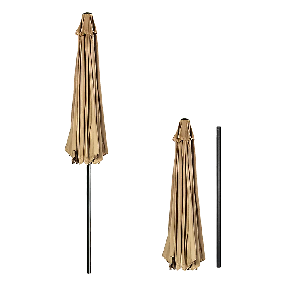 9FT Patio Umbrella Outdoor Garden Table Umbrella with 8 Sturdy Ribs - Mekamart Australia
