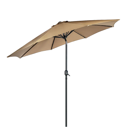 9FT Patio Umbrella Outdoor Garden Table Umbrella with 8 Sturdy Ribs - Mekamart Australia