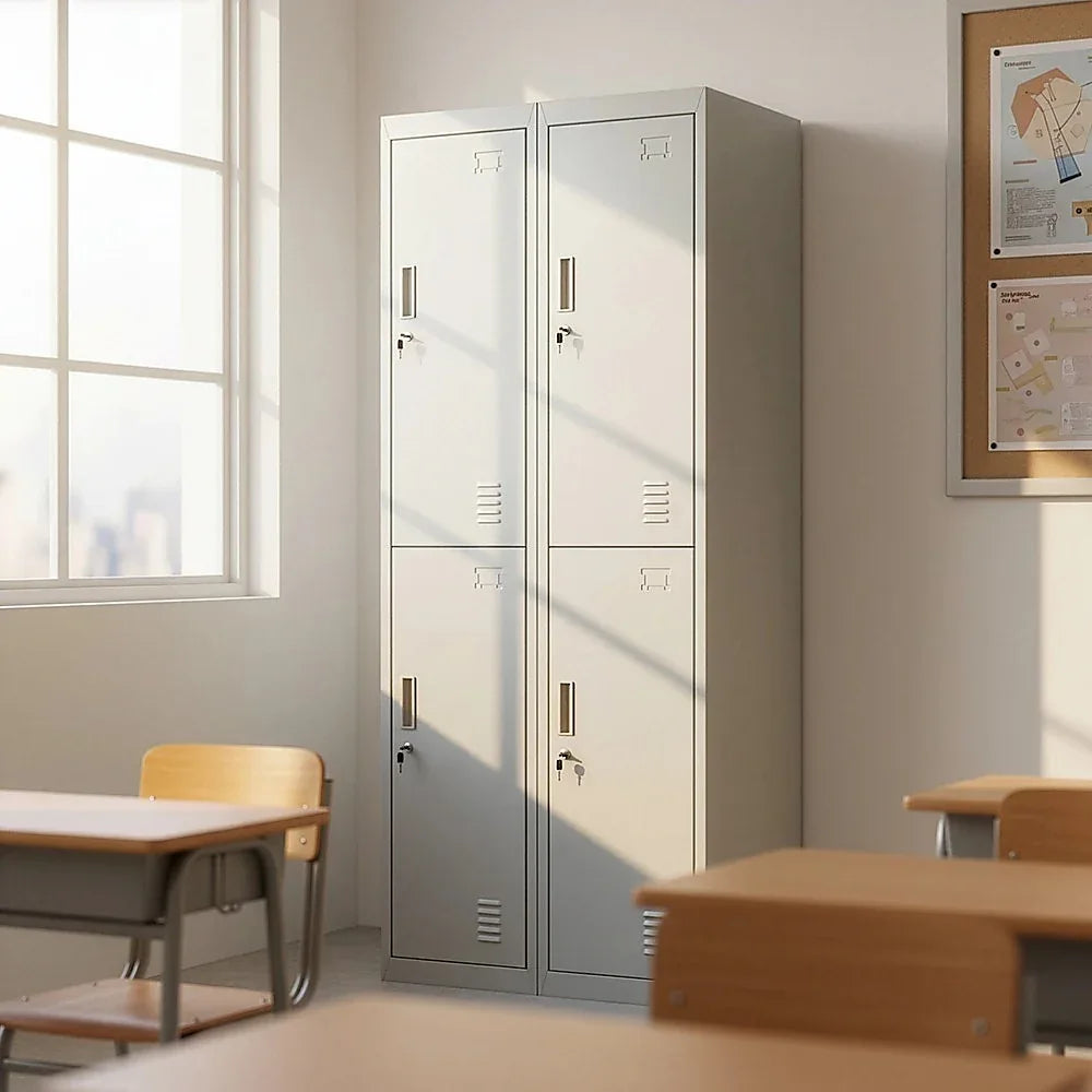 Four-Door Office Gym Shed Storage Locker - Mekamart Australia
