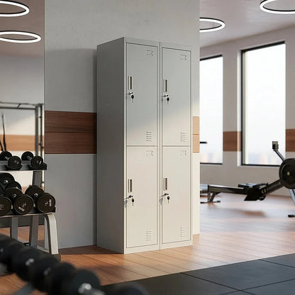 Four-Door Office Gym Shed Storage Locker - Mekamart Australia
