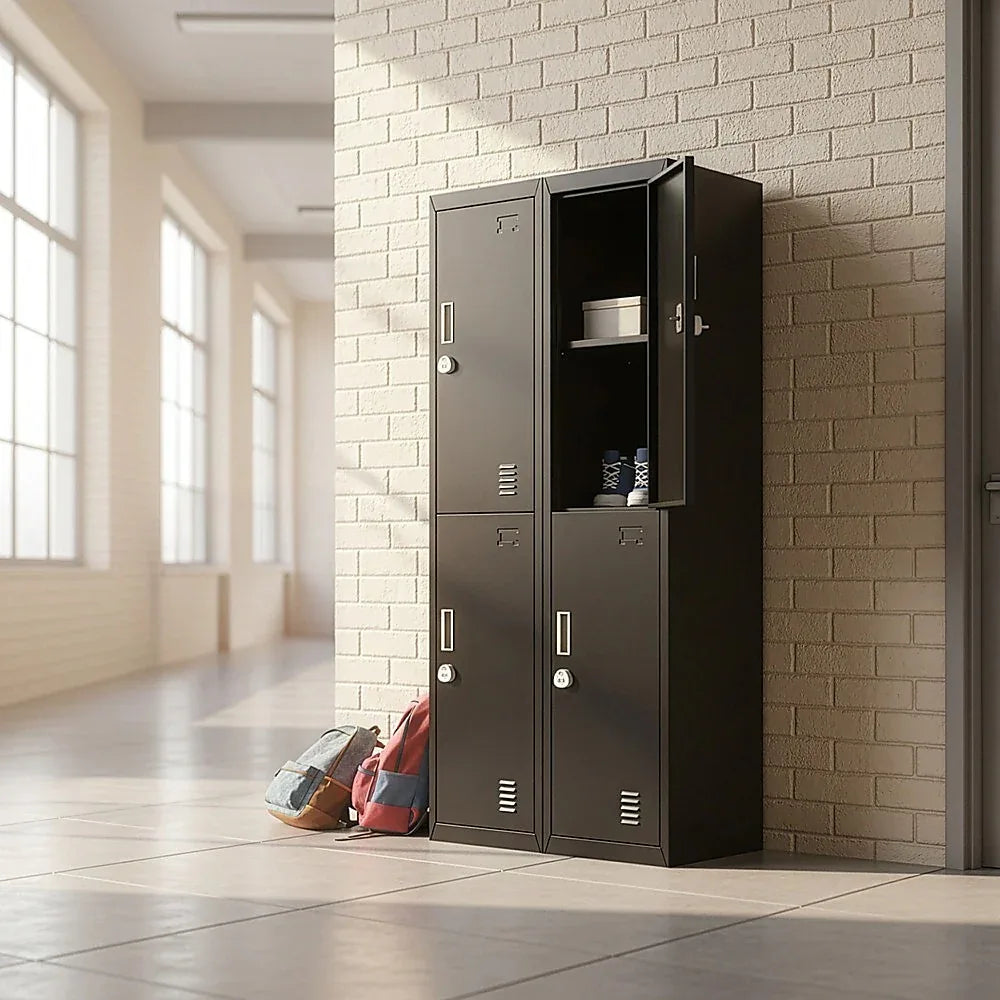 Four-Door Office Gym Shed Storage Locker - Mekamart Australia