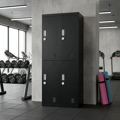 Four-Door Office Gym Shed Storage Locker - Mekamart Australia