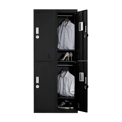 Four-Door Office Gym Shed Storage Locker - Mekamart Australia