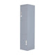 Grey Two-Door L-shaped Office Gym Shed Storage Lockers - Mekamart Australia