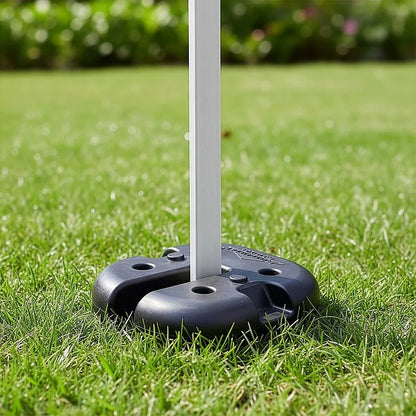 4pcs Outdoor Canopy Tent Leg Weights Anchor Stand Heavy Duty Gazebo Discs Base - Mekamart Australia