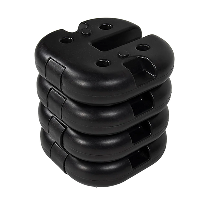 4pcs Outdoor Canopy Tent Leg Weights Anchor Stand Heavy Duty Gazebo Discs Base - Mekamart Australia
