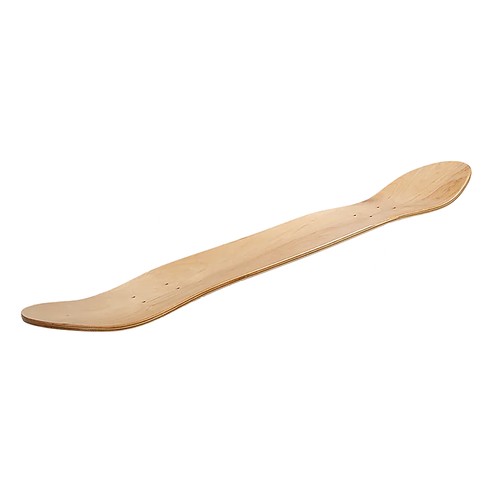 7 Layers Skateboard Deck Natural Wood Maple Double Concave Blank Skate Board DIY - Mekamart Australia