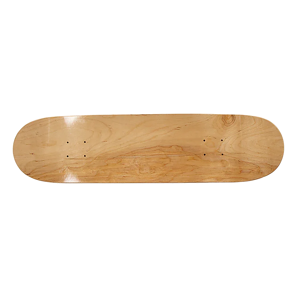 7 Layers Skateboard Deck Natural Wood Maple Double Concave Blank Skate Board DIY - Mekamart Australia
