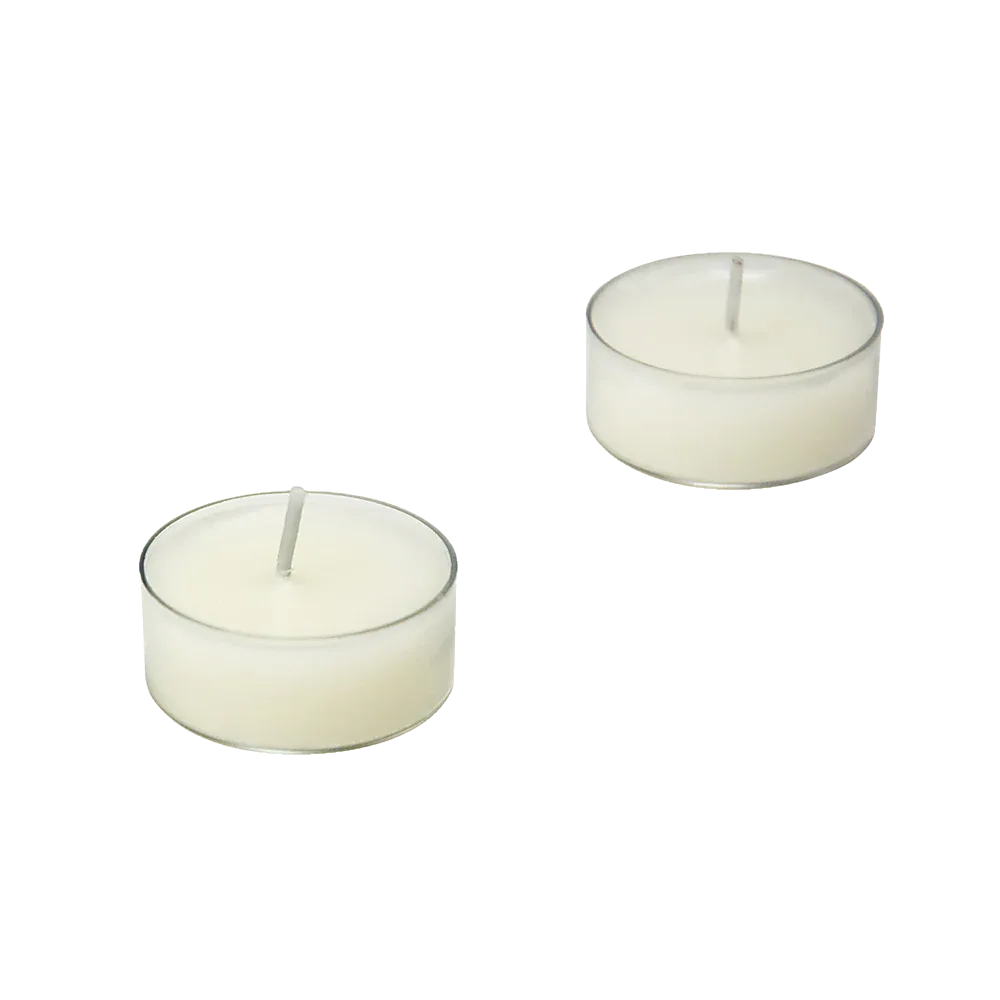 Bulk Buy Unscented SOY WAX Tealights, Soy Wax Tealight Candles - (100pc per set) - Mekamart Australia