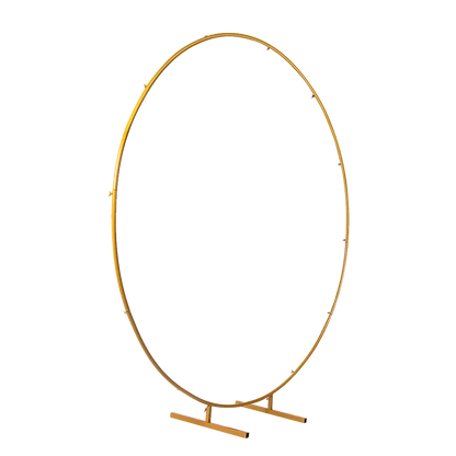 2M Wedding Hoop Round Circle Arch Backdrop Flower Display Stand Frame Background - Mekamart Australia