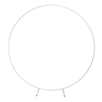2M Wedding Hoop Round Circle Arch Backdrop Flower Display Stand Frame Background - Mekamart Australia