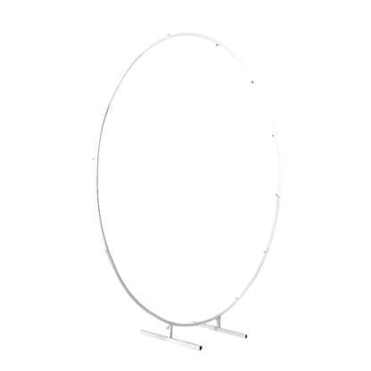 2M Wedding Hoop Round Circle Arch Backdrop Flower Display Stand Frame Background - Mekamart Australia