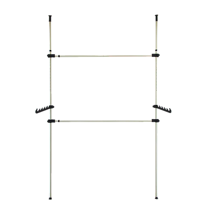 Heavy Duty Adjust Clothes Rail Storage Garment Shelf Hanging Display Stand Rack - Mekamart Australia