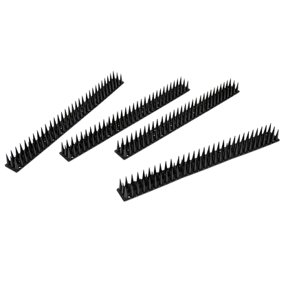 12pc Bird Spikes Human Cat Possum Mouse Pest Control Spiked Fence Wall Deterrent - Mekamart Australia