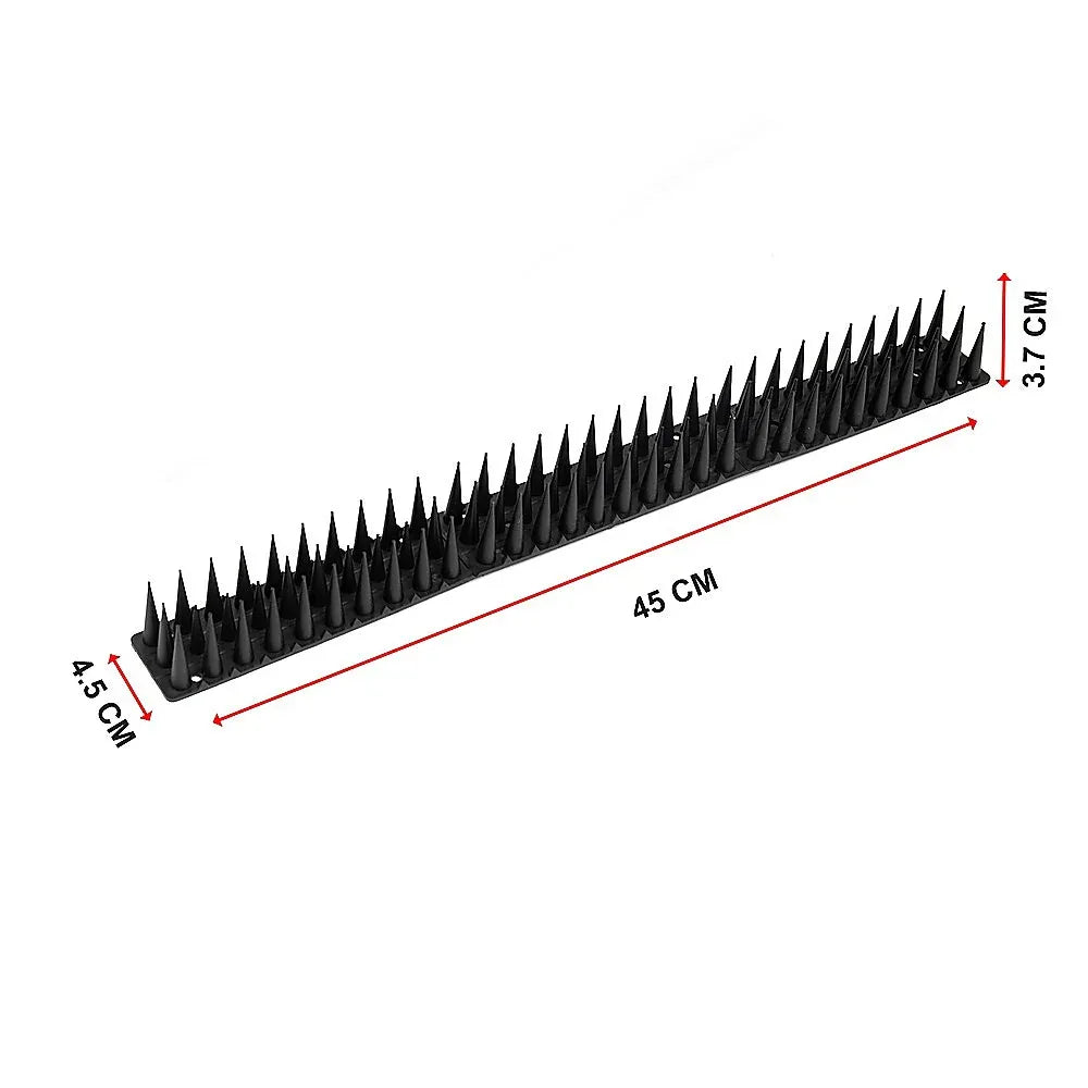 12pc Bird Spikes Human Cat Possum Mouse Pest Control Spiked Fence Wall Deterrent - Mekamart Australia