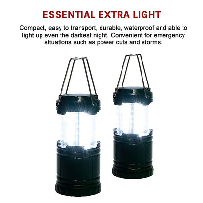 LED Camping Lantern, Super Bright Portable 2 Pack - Mekamart Australia