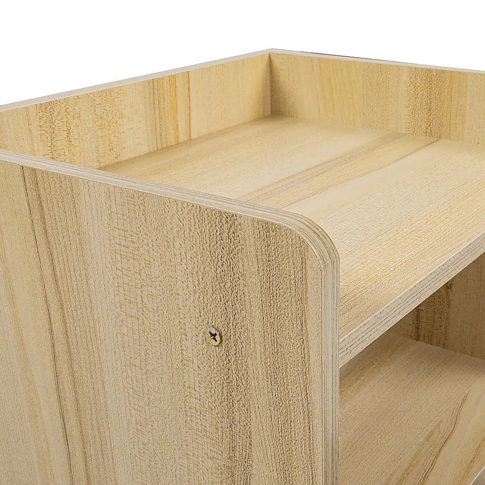 Bedside Tables Drawers Side Table Bedroom Furniture Nightstand Wood Unit - Mekamart Australia