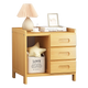 Bamboo Bedside Table Nightstand Storage Bedroom Sofa Side Stand - Mekamart Australia