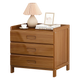 Bamboo Bedside Table Nightstand Storage Bedroom Sofa Side Stand - Mekamart Australia