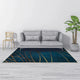 200x300cm Large Floor Teal Blue Rug – Modern Area Carpet for Bedroom & Lounge - Mekamart Australia