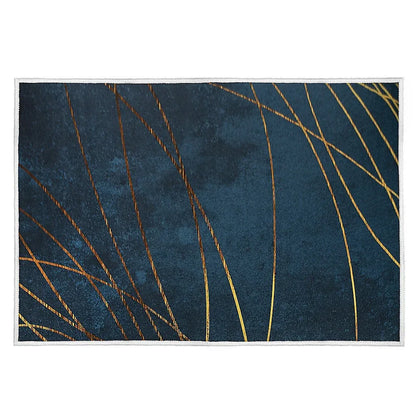 200x300cm Large Floor Teal Blue Rug – Modern Area Carpet for Bedroom & Lounge - Mekamart Australia
