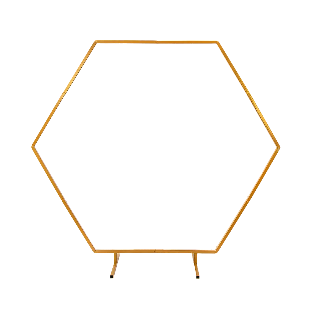 2M Wedding Hex Arch Backdrop Flower Display Stand Frame Background - Mekamart Australia