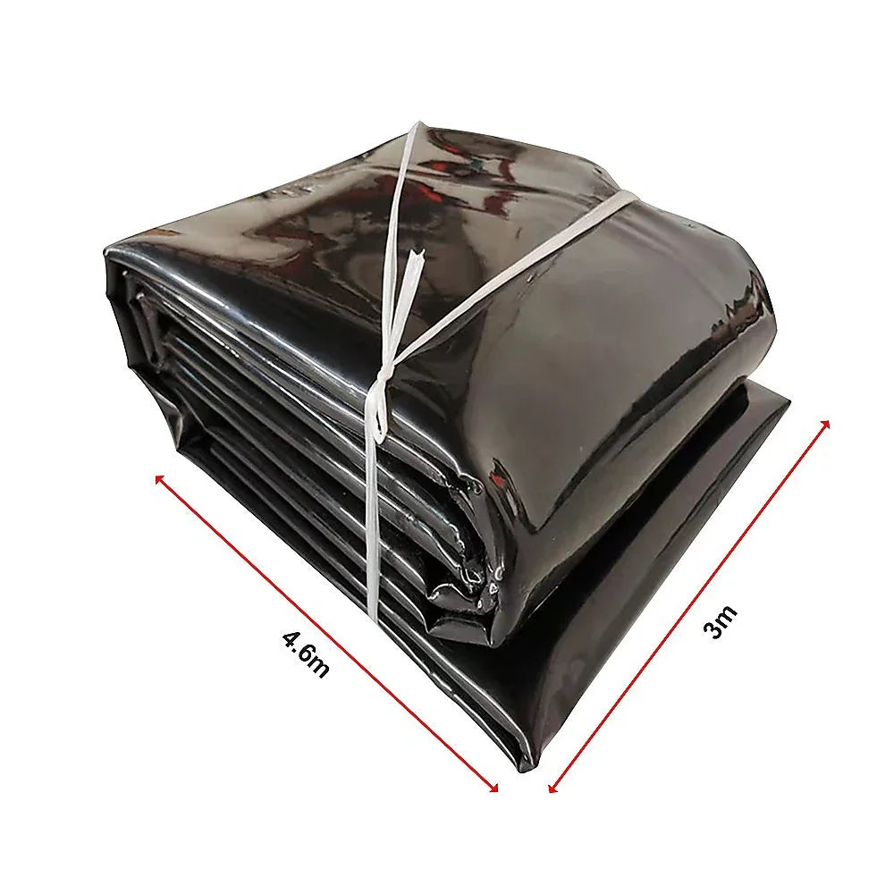 Fish Pond Liner 3 x 4.6m x 0.5mm Garden Pool Membrane Reinforced - Mekamart Australia