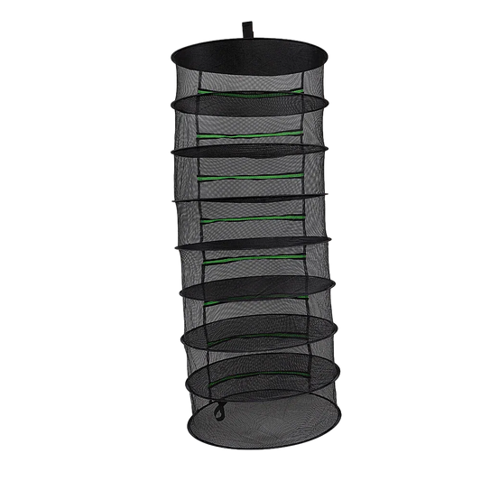 Herb Drying Rack Net 8 Layer Dryer Mesh Hanging Dryer Rack Zipper Dry Rack - Mekamart Australia