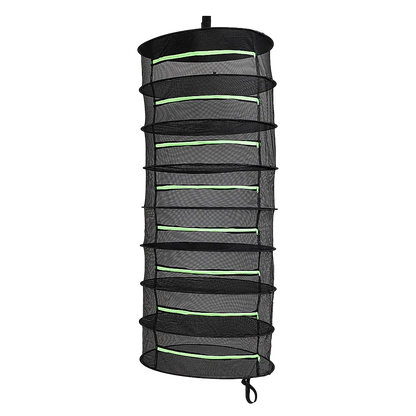 Herb Drying Rack Net 8 Layer Dryer Mesh Hanging Dryer Rack Zipper Dry Rack - Mekamart Australia