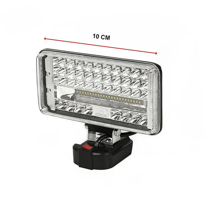 7" 18V Li-ion LED Work Light Torch Workshop Flashlights Camping for Makita Battery - Mekamart Australia