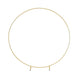 3M Gold Wedding Hoop Round Circle Arch Backdrop Flower Display Stand Frame Background - Mekamart Australia