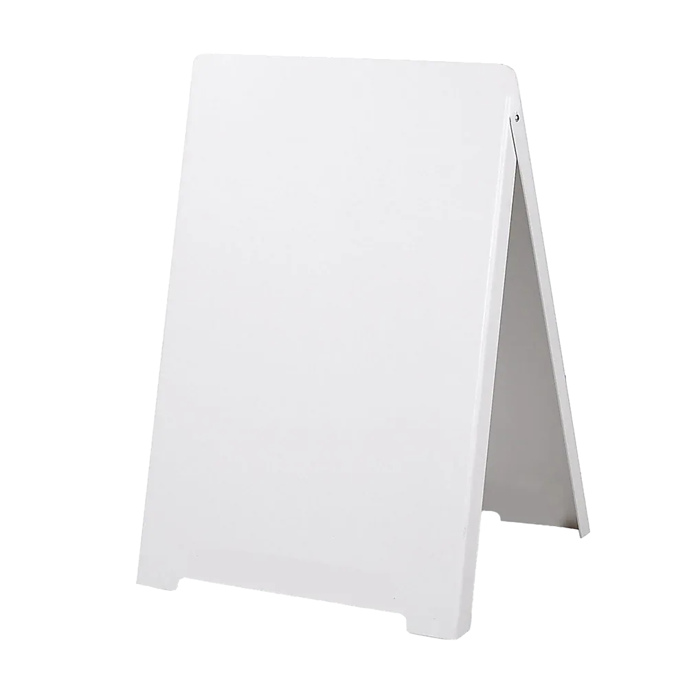Double Side Sidewalk A-frame Sign Sandwich Board holds Graphic Plastic Panels - Mekamart Australia