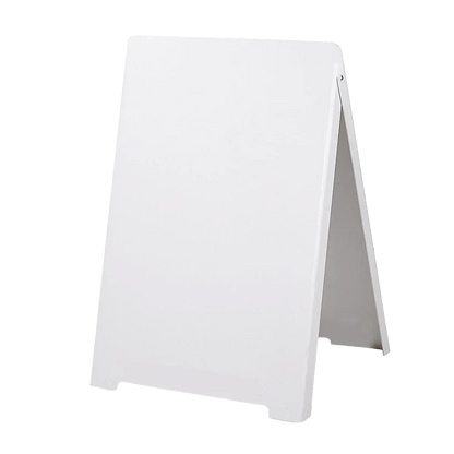 Double Side Sidewalk A-frame Sign Sandwich Board holds Graphic Plastic Panels - Mekamart Australia