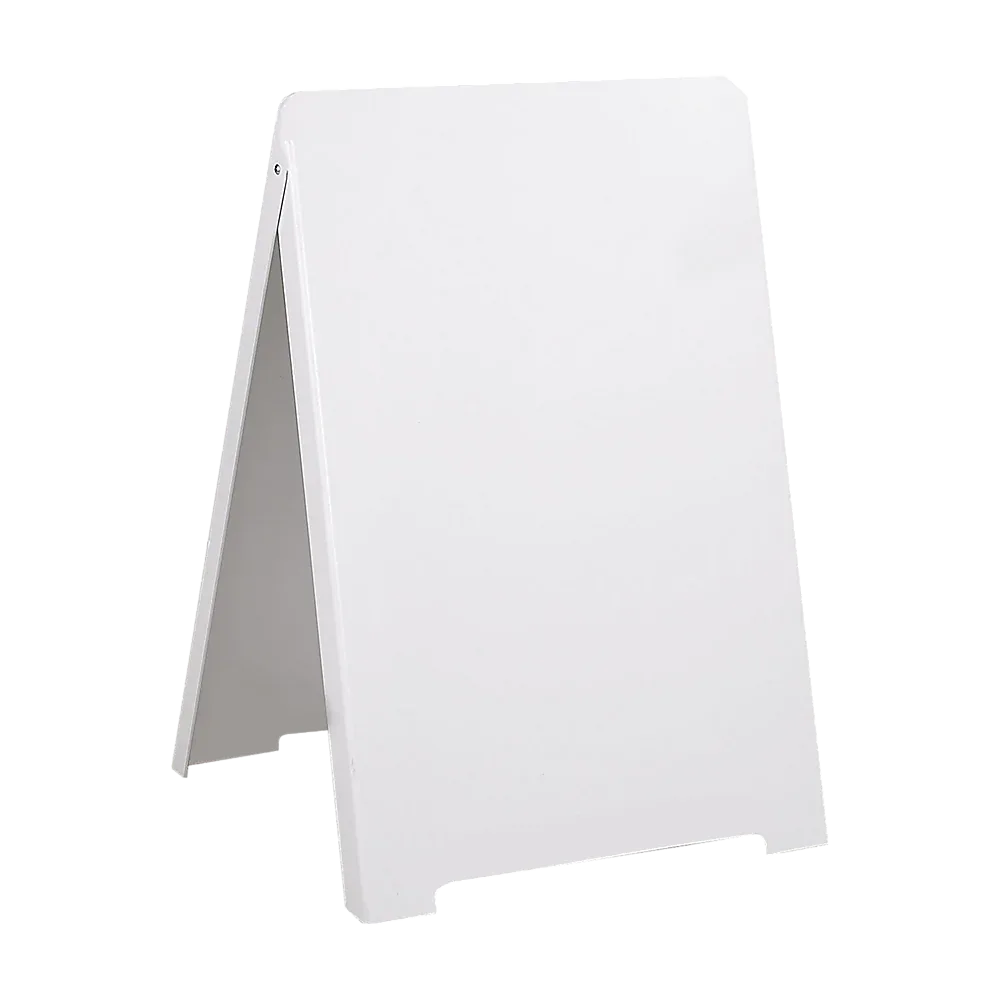 Double Side Sidewalk A-frame Sign Sandwich Board holds Graphic Plastic Panels - Mekamart Australia