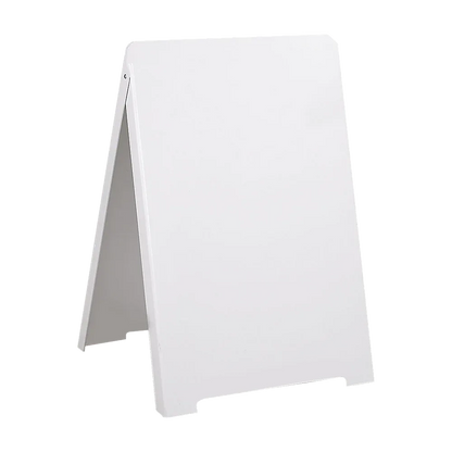 Double Side Sidewalk A-frame Sign Sandwich Board holds Graphic Plastic Panels - Mekamart Australia