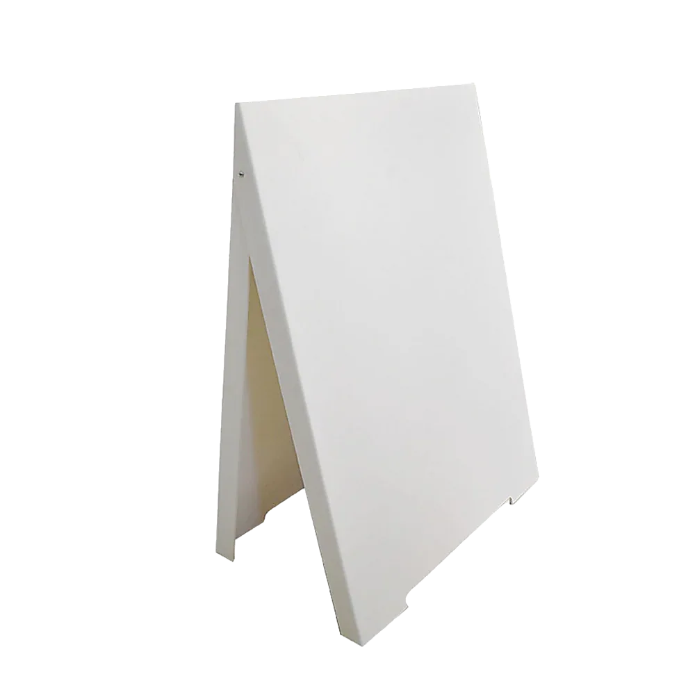 Double Side Sidewalk A-frame Sign Sandwich Board holds Graphic Plastic Panels - Mekamart Australia