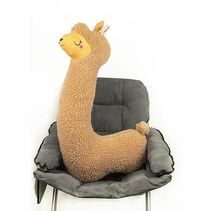 100cm Giant Alpaca Llama Plush Toy – Soft Stuffed Pillow for Kids & Gifts - Mekamart Australia