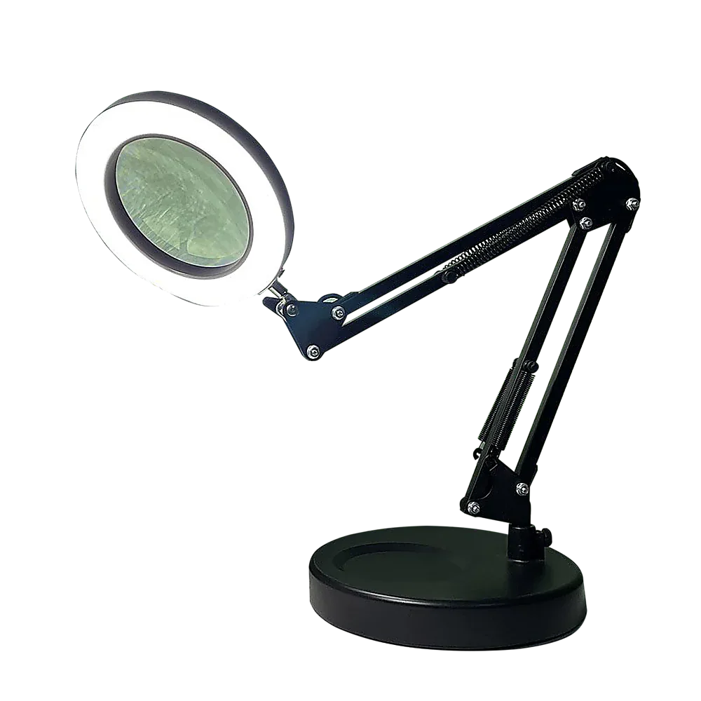 10X Magnifying Glass Desk Light Magnifier LED Lamp Reading Lamp With Base - Mekamart Australia