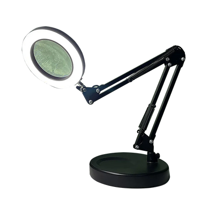10X Magnifying Glass Desk Light Magnifier LED Lamp Reading Lamp With Base - Mekamart Australia