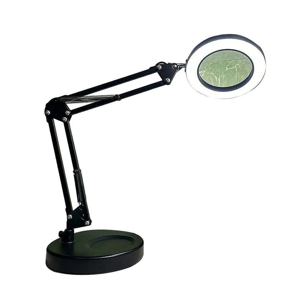 10X Magnifying Glass Desk Light Magnifier LED Lamp Reading Lamp With Base - Mekamart Australia
