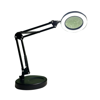 10X Magnifying Glass Desk Light Magnifier LED Lamp Reading Lamp With Base - Mekamart Australia